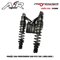 PHUỘC PROFENDER AIR SERIES - NMAX 155 / PCX 150 / SH Ý 315MM (MÀU ĐEN)