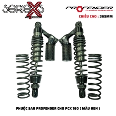 PHUỘC PROFENDER X SERIES - PCX 160 365mm (MÀU ĐEN)