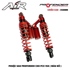 PHUỘC PROFENDER AIR SERIES - PCX 150 350MM (MÀU ĐỎ)