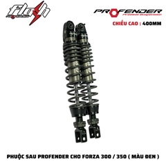 PHUỘC PROFENDER FLASH SERIES - SH300/350 - FORZA 300/350 400MM ( MÀU ĐEN )