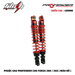 PHUỘC PROFENDER FLASH SERIES - SH150/160 400MM ( MÀU ĐỎ )