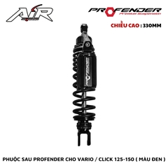 PHUỘC PROFENDER AIR SERIES - VARIO / CLICK 125-150 330MM (MÀU ĐEN)