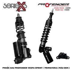 PHUỘC PROFENDER X SERIES - VESPA SPRINT / PRIMAVERA (MÀU ĐEN)