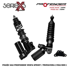 PHUỘC PROFENDER X SERIES - VESPA SPRINT / PRIMAVERA (MÀU ĐEN)