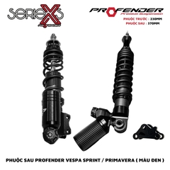 PHUỘC PROFENDER X SERIES - VESPA SPRINT / PRIMAVERA (MÀU ĐEN)