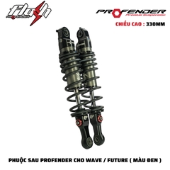 PHUỘC PROFENDER FLASH SERIES - WAVE/DREAM/FUTURE/MONKEY 330MM (MÀU ĐEN)