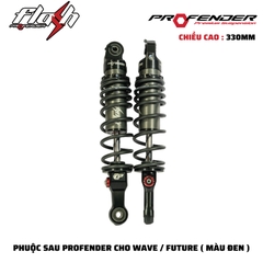 PHUỘC PROFENDER FLASH SERIES - WAVE/DREAM/FUTURE/MONKEY 330MM (MÀU ĐEN)