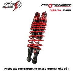 PHUỘC PROFENDER FLASH SERIES - WAVE/DREAM/FUTURE/MONKEY 330MM (MÀU ĐỎ)