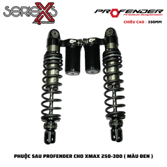 PHUỘC PROFENDER X SERIES - XMAX 250/300 350mm ( MÀU ĐEN + ĐỎ )