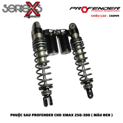 PHUỘC PROFENDER X SERIES - XMAX 250/300 350mm ( MÀU ĐEN + ĐỎ )