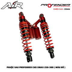PHUỘC PROFENDER AIR SERIES - XMAX 350 350MM (MÀU ĐỎ)