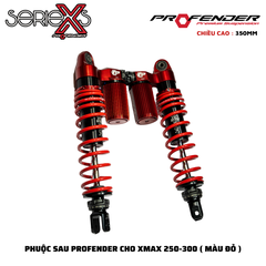 PHUỘC PROFENDER X SERIES - XMAX 250/300 350mm ( MÀU ĐỎ )