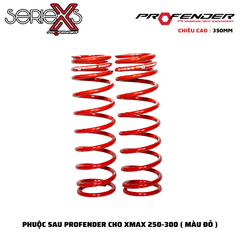 PHUỘC PROFENDER X SERIES - XMAX 250/300 350mm ( MÀU ĐỎ )
