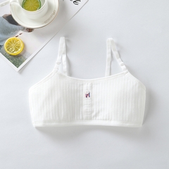 Áo lót hai dây có thể điều chỉnh vải cotton dành cho bé gái