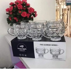Bộ 6 ly thủy tinh uống trà