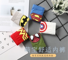 Combo 5 quần lót boxer cotton nguyên chất in hoạt hình cho bé trai từ 3-12 tuổi