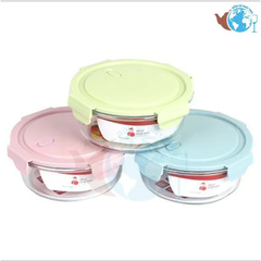 Hộp đựng thực phẩm thủy tinh tròn BX3003