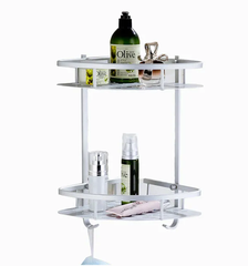 Kệ góc tam giác 2 tầng hợp kim nhôm