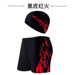 Quần bơi boxer hình ngọn lửa chống thấm nước dành cho nam