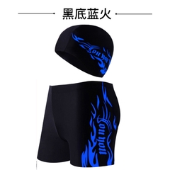 Quần bơi boxer hình ngọn lửa chống thấm nước dành cho nam