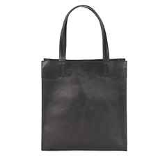 Túi xách da PU đen trơn kiểu dáng đơn giản nhẹ nhàng