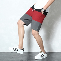 Quần short thể thao nam phối ba màu trẻ trung hợp thời trang