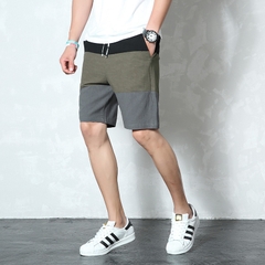 Quần short thể thao nam phối ba màu trẻ trung hợp thời trang
