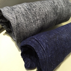 Quần legging giả denim vải co giãn vừa vặn ôm dáng, phiên bản Hàn Quốc