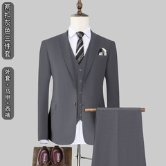 Set đồ vest kèm áo gile tôn dáng sang trọng dành cho nam