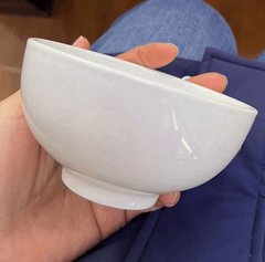 Chén sứ trắng dày HB