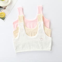 Áo lót hai dây vải cotton dành cho bé gái từ 8 đến 12 tuổi