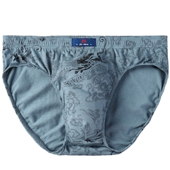 Quần lót nam lưng chun in họa tiết chất cotton co giãn