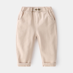 Quần kaki cotton thoải mái phong cách Hàn Quốc cho bé trai