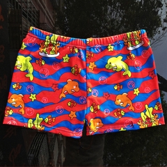 Quần bơi boxer HURUN in hoạt hình dành cho bé trai