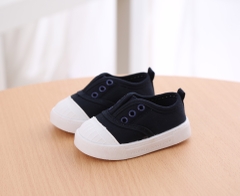 Giày vải đế mềm thoáng khí dành cho bé trai và bé gái