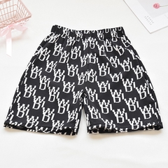 Quần short vải voan ống rộng kiểu dáng mỏng thiết kế họa tiết thời trang dành cho bé gái