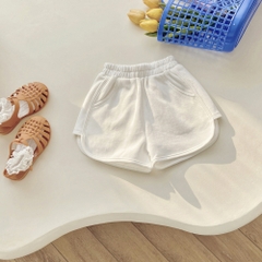 Quần ngắn vải cotton phong cách Hàn Quốc dành cho bé gái