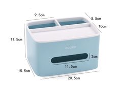 Hộp đựng khăn giấy để bàn Ecoco đa năng