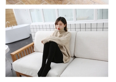Quần legging vải cotton phối ren kiểu dáng quần tất ôm dáng dành cho nữ
