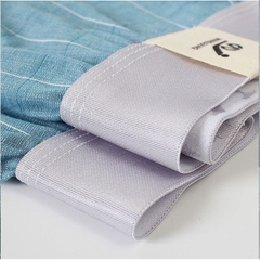Quần lót boxer nam sọc caro WANGJIANG cotton thoáng khí thoải mái