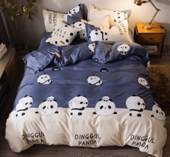 Bộ chăn drap gối cotton Korea NS270