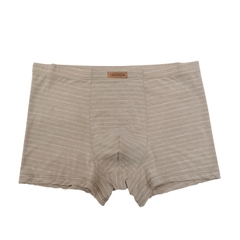 Quần lót boxer nam in hình kẻ sọc chất cotton mềm mại siêu bền