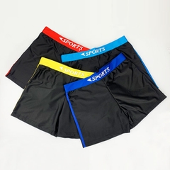 Quần bơi in chữ SPORTS thoáng khí dành cho nam