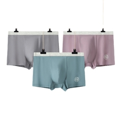 Quần lót boxer cotton nguyên chất co giãn dành cho nam