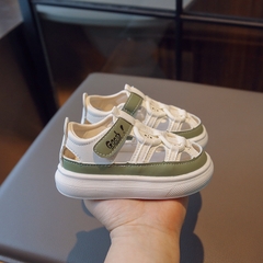 Giày sandal thiết kế đục lỗ thời trang dành cho bé trai và bé gái