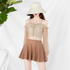 Bộ đồ bơi phong cách Nhật Bản và Hàn Quốc, thiết kế áo độc đáo, kiểu dáng nữ sinh dễ thương