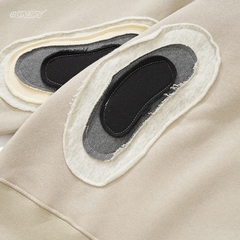 Áo hoodie OVDY unisex lông cừu thiết kế họa tiết mới lạ