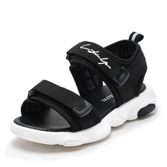 Giày sandal hở mũi kiểu dáng đơn giản chống trơn trượt dành cho bé trai