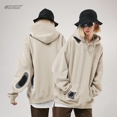 Áo hoodie OVDY unisex lông cừu thiết kế họa tiết mới lạ