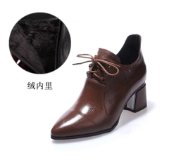 Giày cao gót nữ da thật kiểu dáng thanh lịch